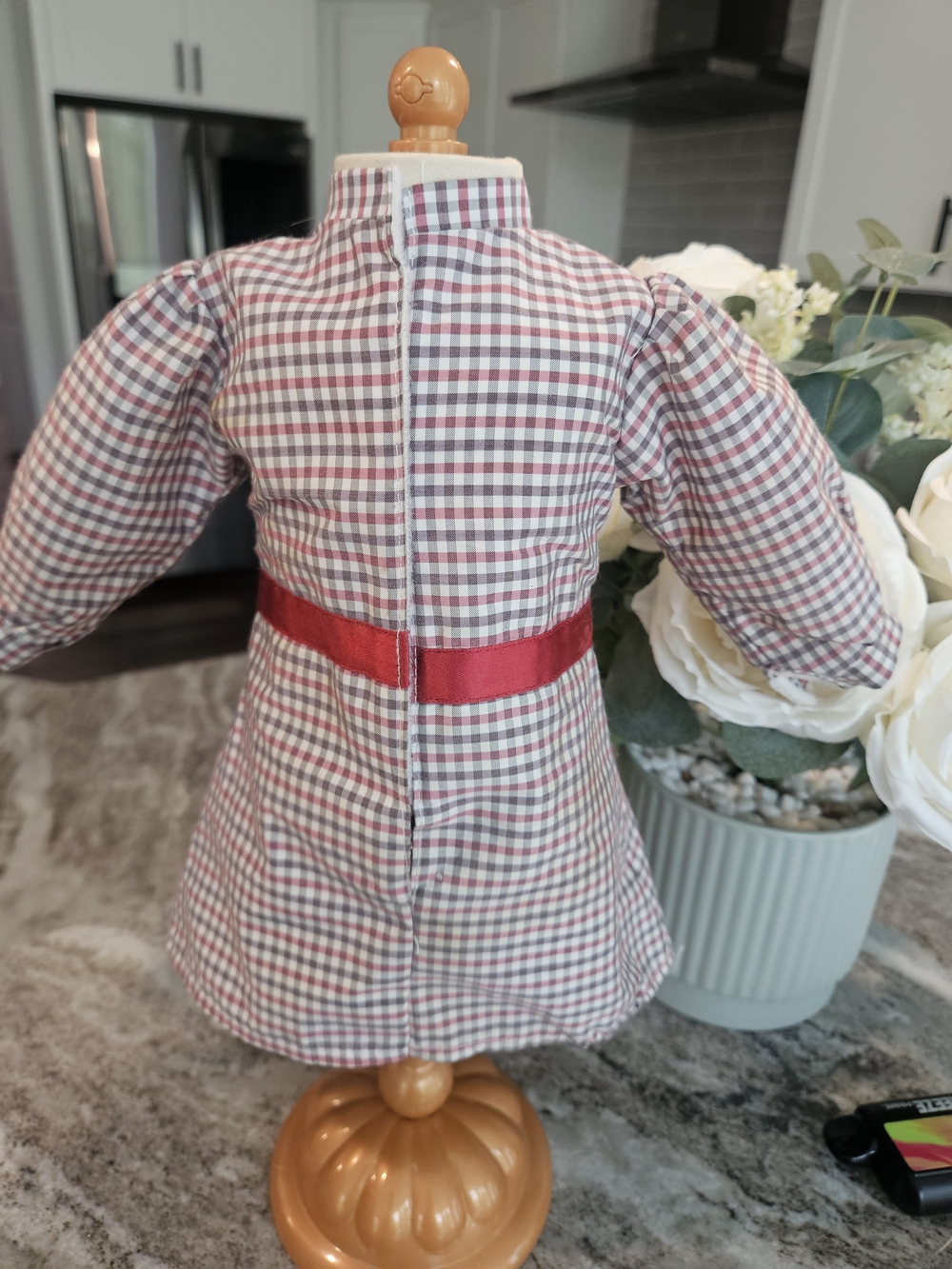 American Girl Pleasant Company Samantha's Classic Meet Dress 1986 - Picture 2 of 3